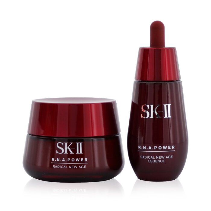 SK II Anti-Aging Series 2-Pieces Set: R.N.A. Power Essence 50ml + R.N.A. Power Moisturizing Cream 80g 2pcsProduct Thumbnail