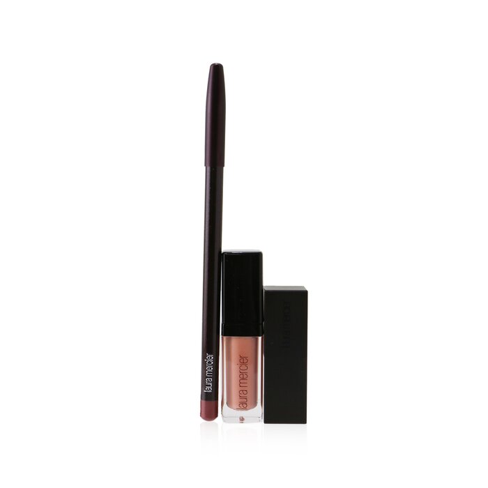 Laura Mercier Lip Lights Deluxe Mini Lip Collection (1x Lip Glace + 1x Lip Color + 1x Lip Pencil) 3pcsProduct Thumbnail