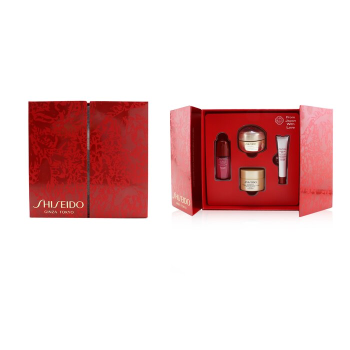 Shiseido Velvety Eye Delights Set: Benefiance Eye Cream 15ml + Ultimune Concentrate 10ml + Benefiance Day Cream SPF 23 30ml + Ultimune Eye Concentrate 5ml - סט לעיניים 4pcsProduct Thumbnail