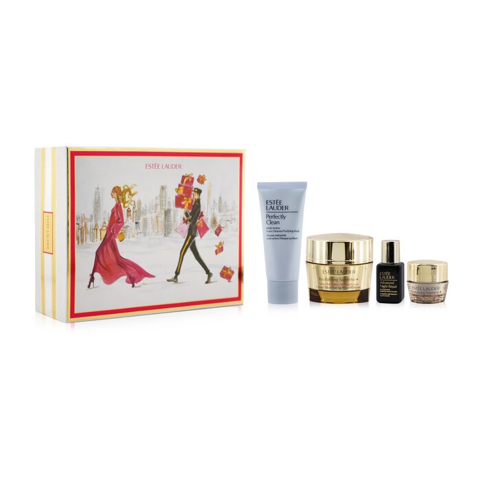 Estee Lauder Firm+Glow Collection: Revitalizing Supreme+ Creme+ ANR Multi Recovery+ Revitalizing Supreme+ Eye+ Perfectly Clean 4pcsProduct Thumbnail