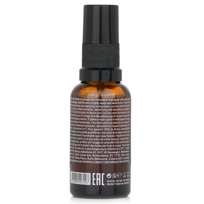 Grown Alchemist Anti-Pollution Mist - Anti-Pollution Shield Complex, Phyto-Peptide-1, Tri-Hyaluronan Complex 30ml/1.01ozProduct Thumbnail