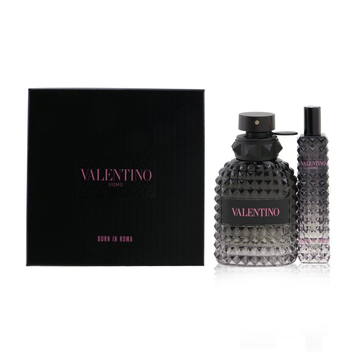 华伦天奴  Valentino 罗马人香氛套装：淡香水喷雾EDT 50ml/1.7oz + 淡香水旅行喷雾 15ml/0.5oz 2pcsProduct Thumbnail