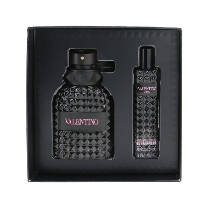 华伦天奴  Valentino 罗马人香氛套装：淡香水喷雾EDT 50ml/1.7oz + 淡香水旅行喷雾 15ml/0.5oz 2pcsProduct Thumbnail