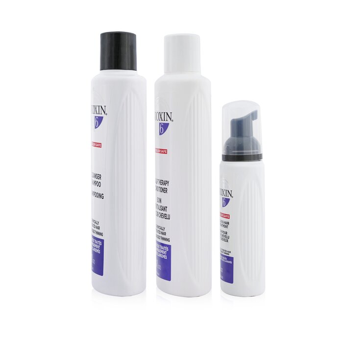 Nioxin 3D Care System Kit 6 - For Chemically Treated Hair, Progressed Thinning (Box Slightly Damaged) 3pcsProduct Thumbnail