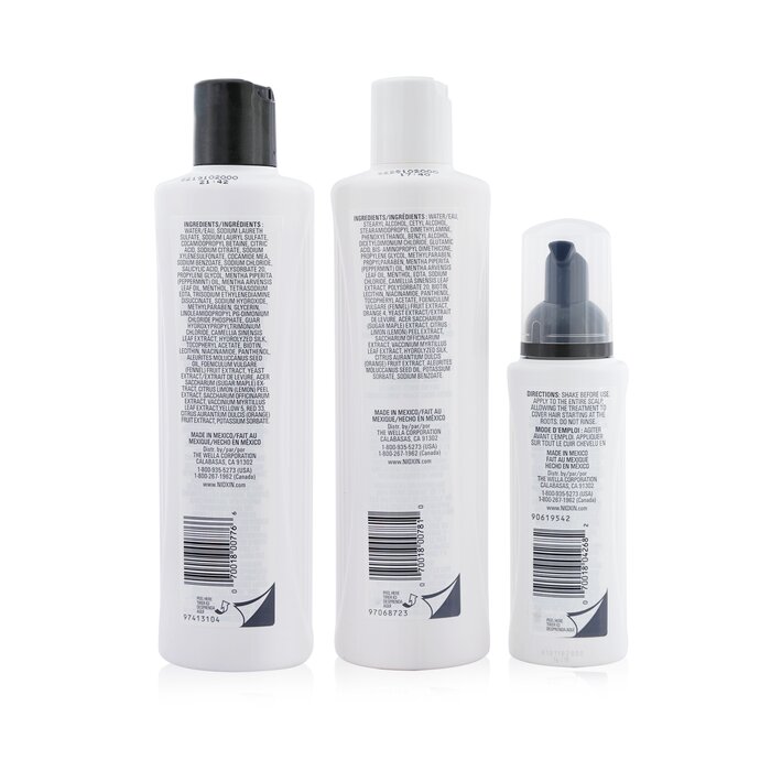 Nioxin 3D Care System Kit 6 - For Chemically Treated Hair, Progressed Thinning (Box Slightly Damaged) 3pcsProduct Thumbnail