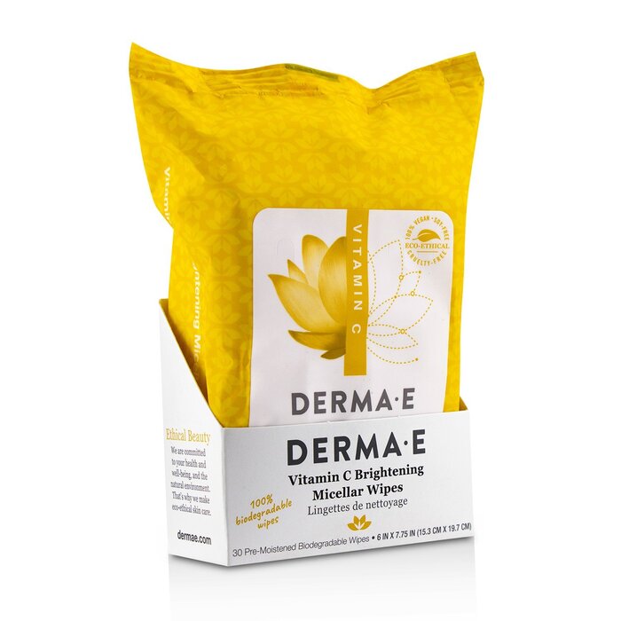Derma E Vitamin C Brightening Micellar Wipes (Exp. Date: 06/2021) 30wipesProduct Thumbnail