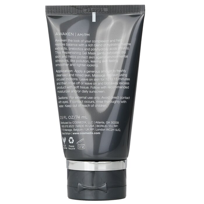 CosMedix Elite Awaken Replenishing Gel Mask 74ml/2.5ozProduct Thumbnail