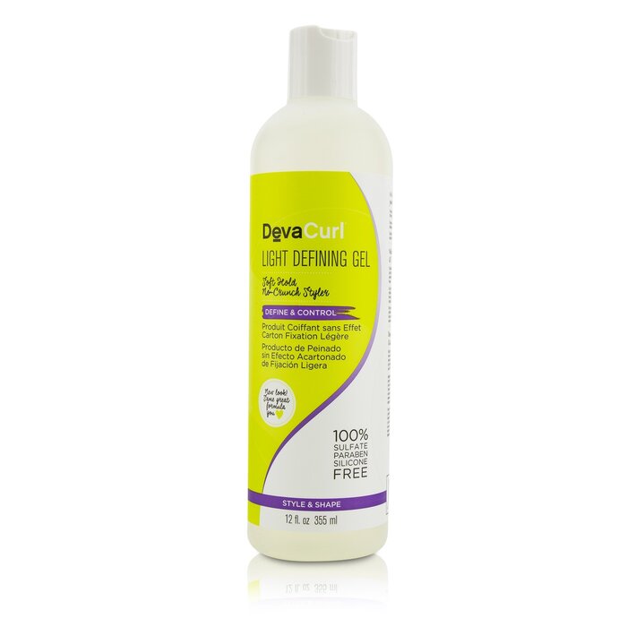 DevaCurl Light Defining Gel (Soft Hold No-Crunch Styler - Define & Control) 355ml/12ozProduct Thumbnail