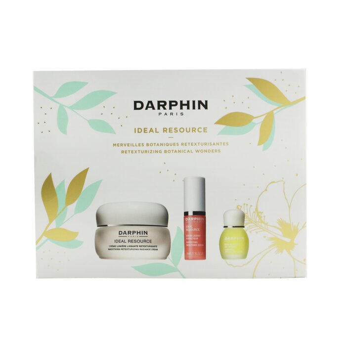 Darphin Ideal Resource Retexturizing Botanical Wonders Set: Radiance Cream 50ml+ Smoothing Serum 5ml+ Jasmine Aromatic Care 4ml  3pcsProduct Thumbnail