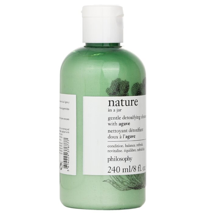 Philosophy Nature In A Jar Sữa rửa mặt giải độc nhẹ nhàng với cây thùa 240ml/8ozProduct Thumbnail