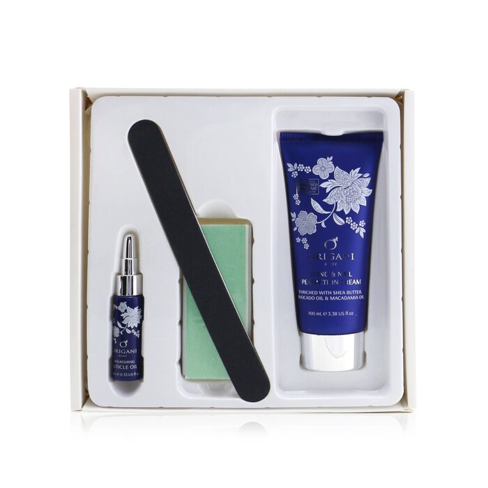 Origani ERDA Total Care Kit For nails & Hands Kit: Cuticle Oil 10ml + Hand & Nail Cream 100ml + Nail File 1pc + Nail Buffer 4pcsProduct Thumbnail