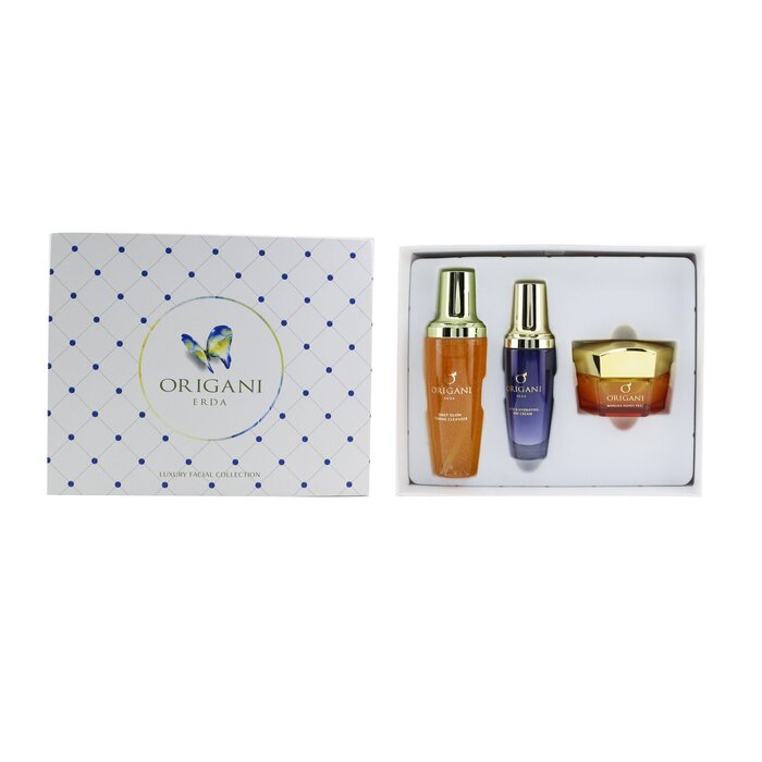Origani ERDA Luxury Facial 3-Pieces Collection: Cleanser 150ml + Day Cream 50ml + Manuka Honey Peel 50ml 3pcsProduct Thumbnail