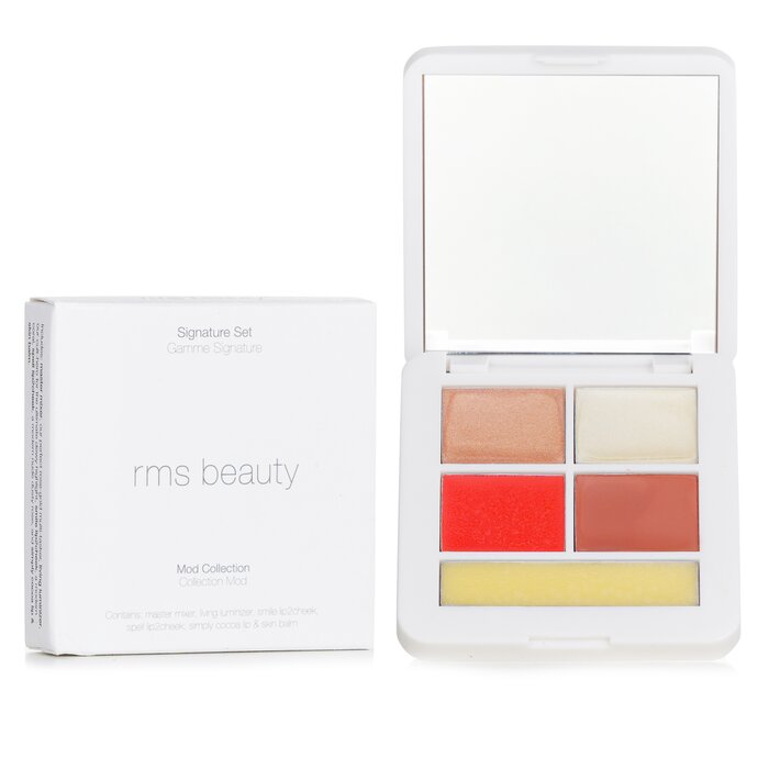 RMS Beauty Signature Set (1x Highlighter/Bronzer, 1x Luminizer, 2x Lip2cheek, 1x Lip & Skin Balm) 5.9g/0.19ozProduct Thumbnail