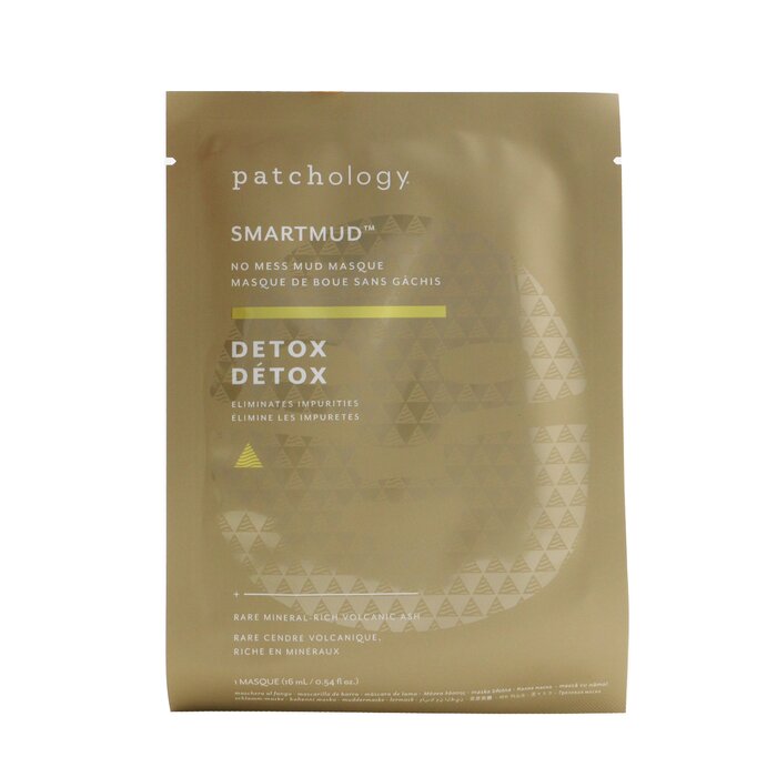 Patchology SmartMud Detox No Mess Mud Mask (Unboxed) 4x16ml/0.54ozProduct Thumbnail