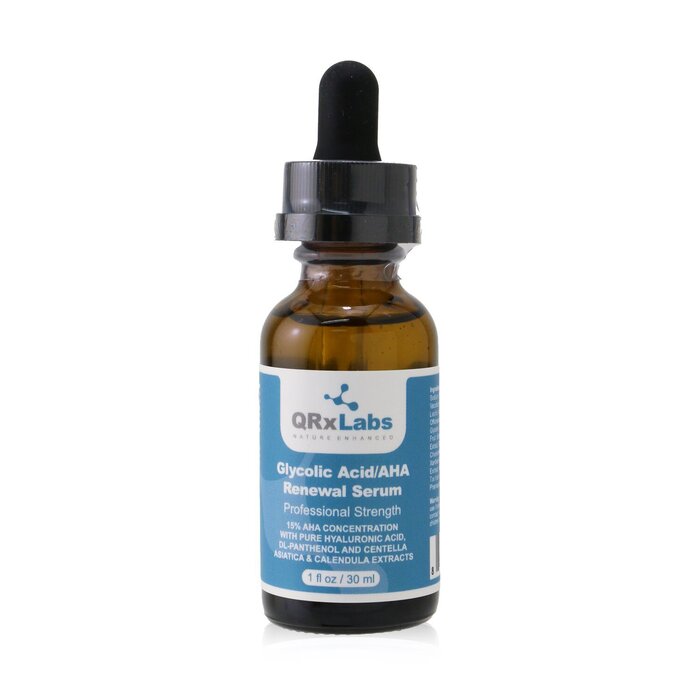 QRxLabs Glycolic Acid/AHA Renewal Serum (Exp. Date: 07/2021) 30ml/1ozProduct Thumbnail