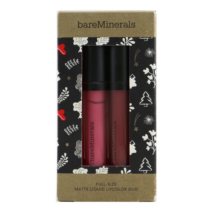BareMinerals Full Size Matte Liquid Lipcolor Duo (2x Liquid Lipcolor) 2x4ml/0.13ozProduct Thumbnail
