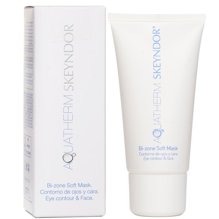 SKEYNDOR Aquatherm Bi-Zone Soft Mask - Eye Contour & Face (For Sensitive Dehydrated Skin) 50ml/1.7ozProduct Thumbnail