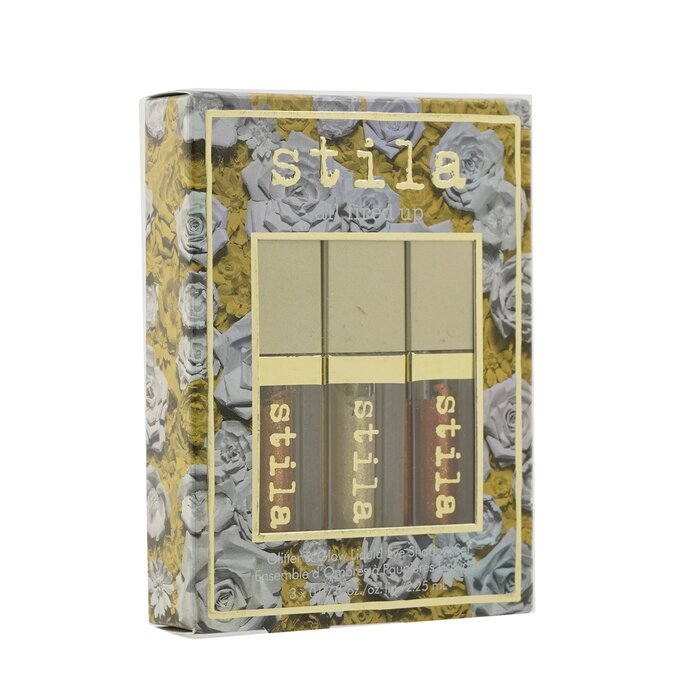 Stila All Fired Up Glitter & Glow Liquid Eye Shadow Set (3x Liquid Eyeshadow) 3x2.25ml/0.07ozProduct Thumbnail
