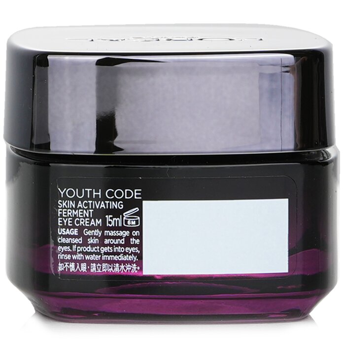 L'Oreal Youth Code Skin Activating Ferment Eye Cream 15ml/0.5ozProduct Thumbnail