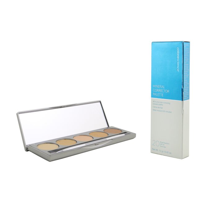 Colorescience Mineral Corrector Palette SPF20 (5x Corrector) 12g/0.42ozProduct Thumbnail