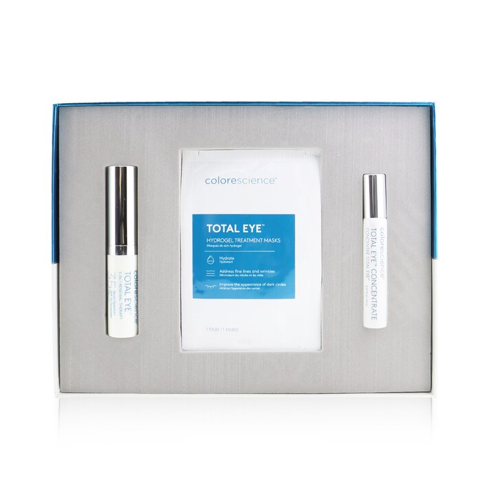 Colorescience Total Eye Restore Regimen: 3-In-1 Renewal Therapy SPF35 7ml+ Concentrate 8ml+ Hydrogel Treatment Mask... (Exp. Date: 06/2021) 14pcsProduct Thumbnail