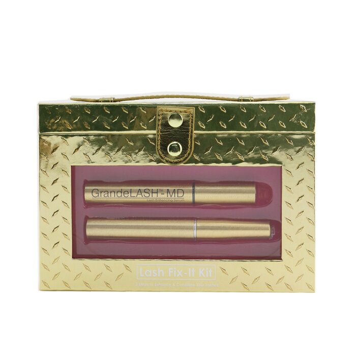 Grande Cosmetics (GrandeLash) Lash Fix It Kit (1x GrandeLASH MD 2ml +1x GrandeREPAIR 3ml) 2pcsProduct Thumbnail