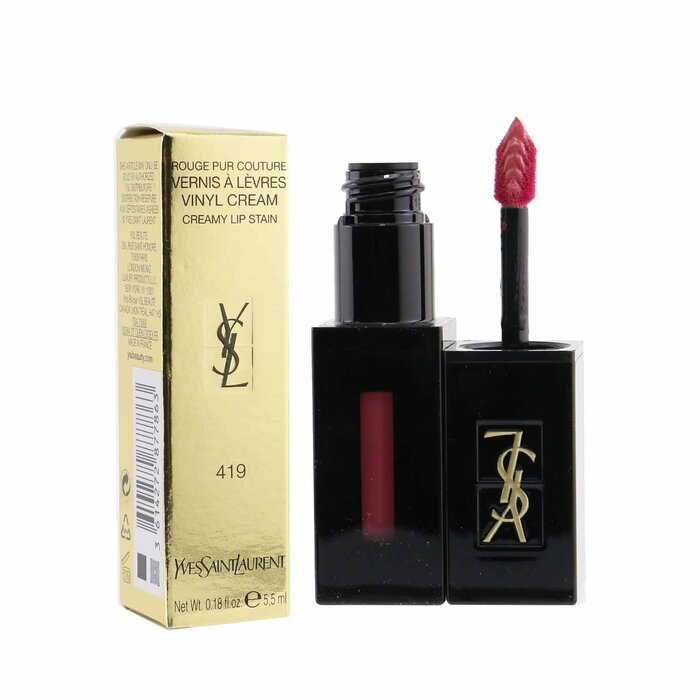 Yves Saint Laurent Rouge Pur Couture Vernis A Levres Vinyl Cream Creamy Stain 5.5ml/0.18ozProduct Thumbnail