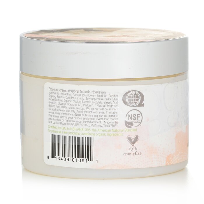 Farmhouse Fresh Organic Whipped Shea Butter Body Polish - Big Bare 237g/8ozProduct Thumbnail