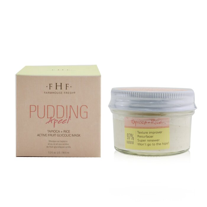 Farmhouse Fresh Pudding Apeel Tapioca + Rice Active Fruit Glycolic Mask 94.6ml/3.2ozProduct Thumbnail