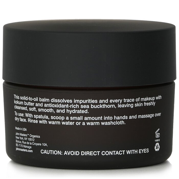 John Masters Organics Cleansing Balm With Kokum Butter & Sea Buckthorn 80g/2.8ozProduct Thumbnail