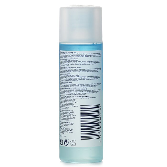 ROC Double Action Eye Make-Up Remover - Removes Waterproof Make-Up (Suitable For The Sensitive Eye Area) 125ml/4.23ozProduct Thumbnail