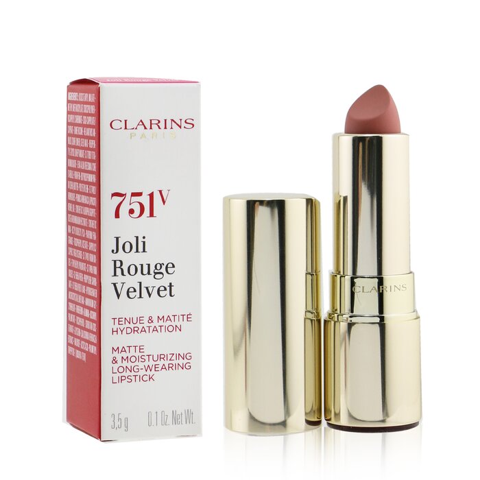 Clarins Joli Rouge Velvet (Matte & Moisturizing Long Wearing Lipstick) 3.5g/0.1ozProduct Thumbnail