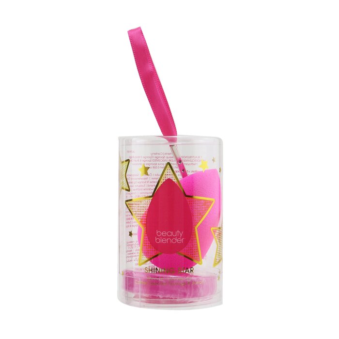BeautyBlender Shining Star Blend & Cleanse Set (1x BeautyBlender, 1x Mini Solid BlenderCleanser) 2pcsProduct Thumbnail