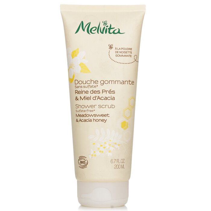 Melvita Meadowsweet & Acacia Honey Shower Scrub 200ml/6.7ozProduct Thumbnail