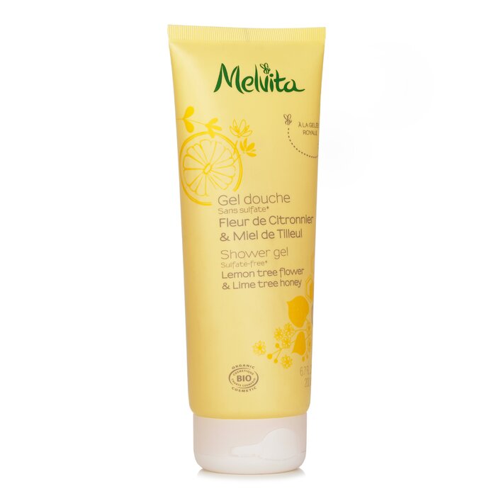 Melvita Lemon Tree Flower & Lime Tree Honey Shower Gel 200ml/6.7ozProduct Thumbnail