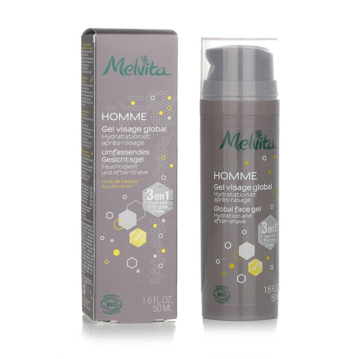 Melvita Homme Global Face Gel - Hydration & After Shave  50ml/1.6ozProduct Thumbnail