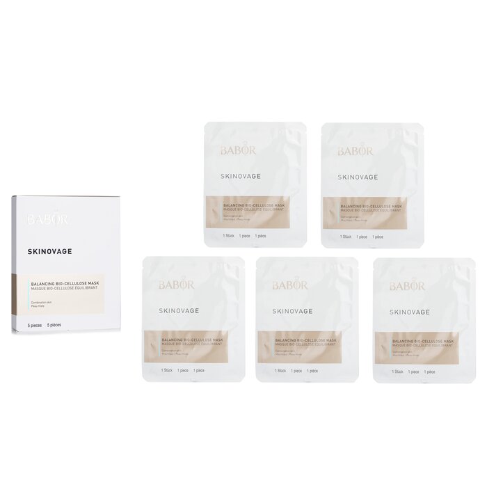 Babor Skinovage [Age Preventing] Balancing Bio-Cellulose Mask - For Combination Skin 5pcsProduct Thumbnail