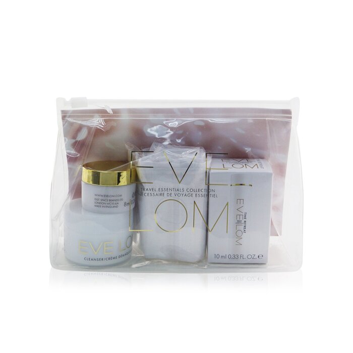 Eve Lom 旅行必備系列：潔面乳 20ml+ 保濕霜 8ml+ 亮肌修護液 10ml+ 洗面巾 4pcsProduct Thumbnail