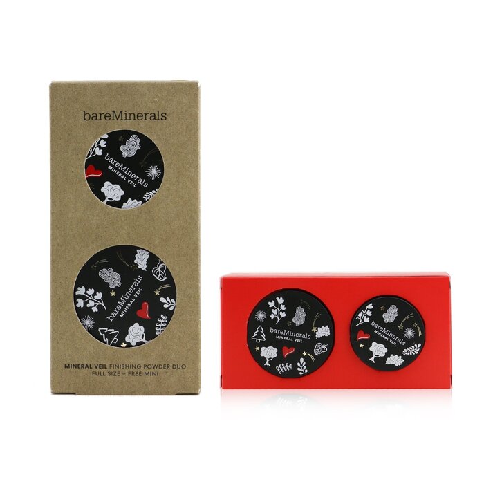 BareMinerals Mineral Veil Finishing Powder Duo (Full size 9g/0.3oz + Mini Size 2g/0.07oz) 2pcsProduct Thumbnail