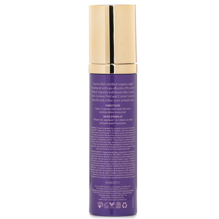 Kora Organics Noni Night AHA Resurfacing Serum 30ml/1.01ozProduct Thumbnail