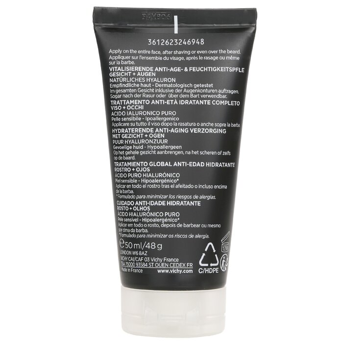 Vichy Homme Structure Force Complete Anti-Ageing Hydrating Moisturiser - For Face + Eyes 50ml/1.7ozProduct Thumbnail