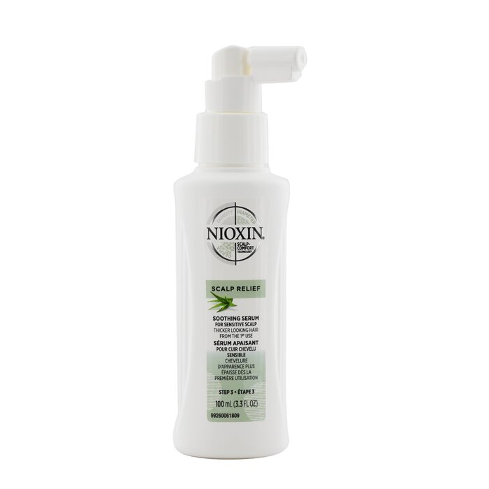 Nioxin Scalp Relief Soothing Serum (For Sensitive Scalp) (Random Packaging) 100ml/3.3ozProduct Thumbnail