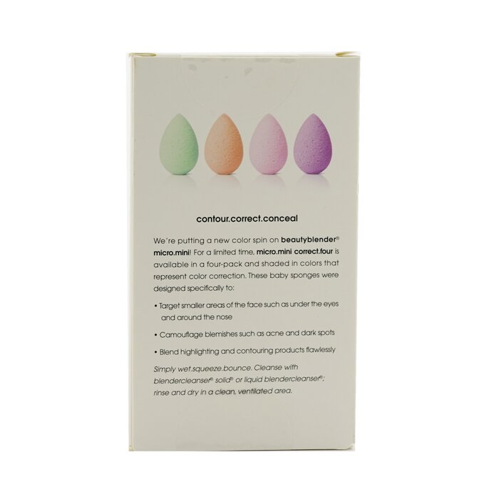 BeautyBlender Micro Mini Correct Four Kit (4x Mini Blender) 4pcsProduct Thumbnail