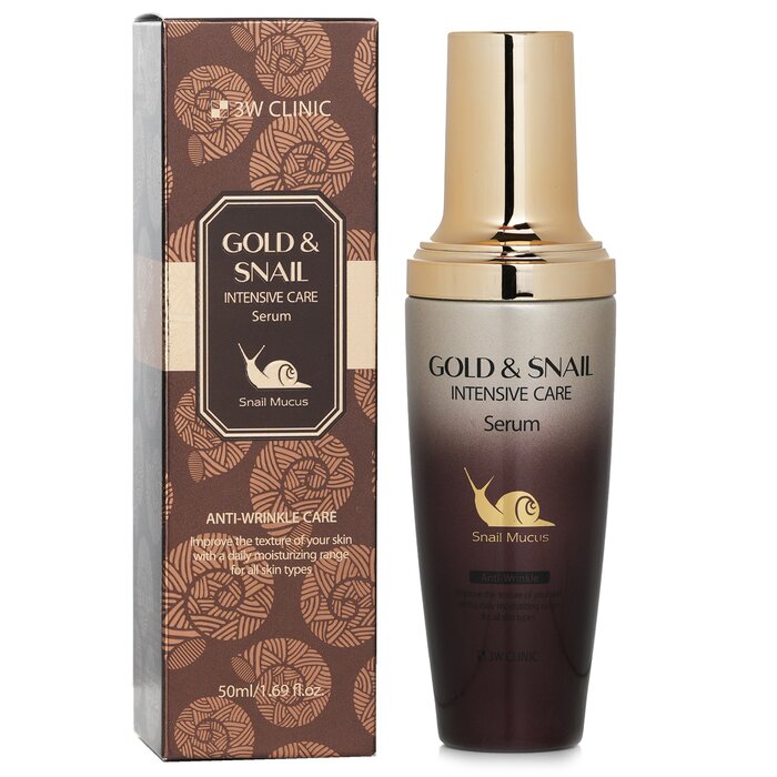 3W Clinic Gold & Snail Intensive Care Serum (Anti-Wrinkle) 50ml/1.69ozProduct Thumbnail