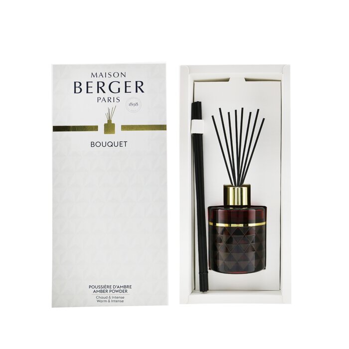 Lampe Berger (Maison Berger Paris) Clarity Burgundy Pre-Filled Reed Diffuser - Amber Powder 115ml/3.8ozProduct Thumbnail