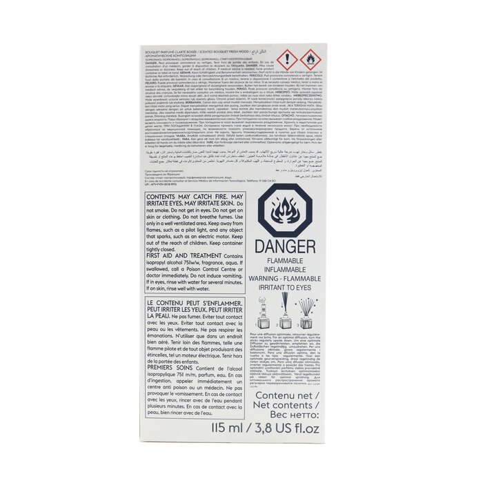 Lampe Berger (Maison Berger Paris) Clarity Grey Pre-Filled Reed Diffuser - Fresh Wood 115ml/3.8ozProduct Thumbnail