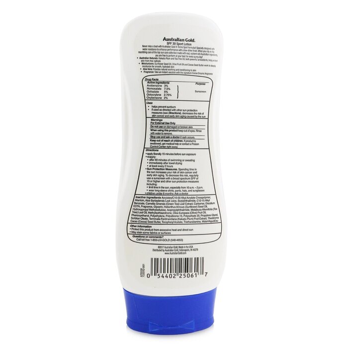 Australian Gold X-Treme Sport Lotion SPF 30 (Exp. Date: 05/2021) 237ml/8ozProduct Thumbnail