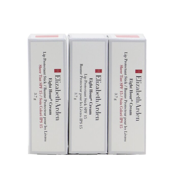 Elizabeth Arden ثلاثية قلم حاصن شفاه كريمي Eight Hour SPF 15 (قلم شفاه كريمي عدد 3) 3x3.7g/0.13ozProduct Thumbnail