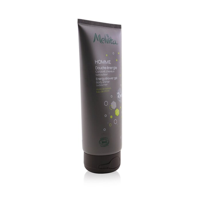 Melvita Homme Energy Shower Gel - Body & Hair (Sulfate-Free) 200ml/6.7ozProduct Thumbnail