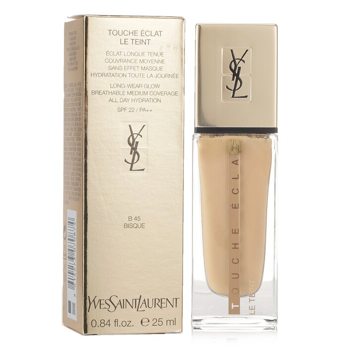 Yves Saint Laurent Touche Eclat Le Teint Long Wear Glow Foundation SPF22 25ml/0.84ozProduct Thumbnail